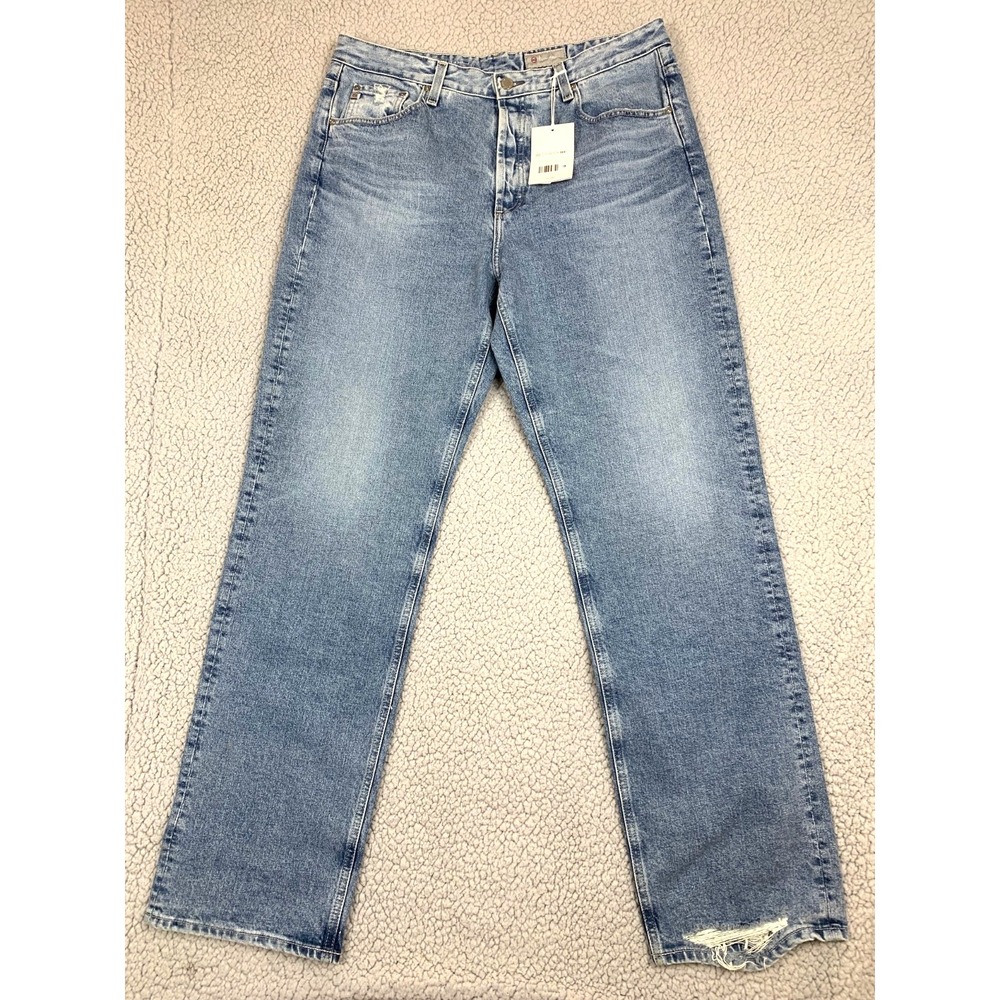 Adriano Goldschmied Jeans Womens 31 Blue Denim Contour 360° Ezzra True Boyfriend